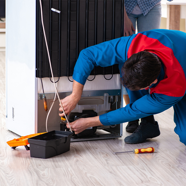 how much do you charge for refrigerator repair services in Blodgett Landing New Hampshire